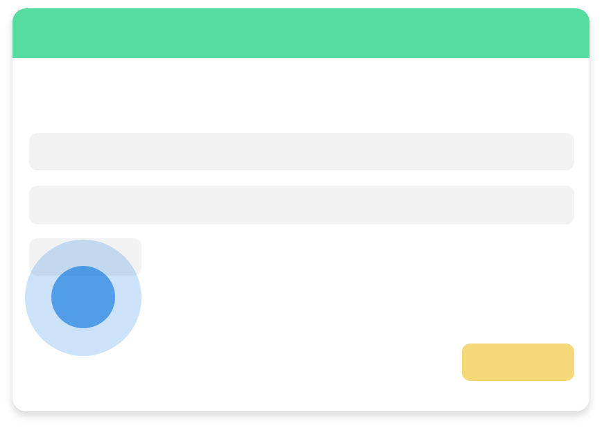 Schedule payment interface illustration