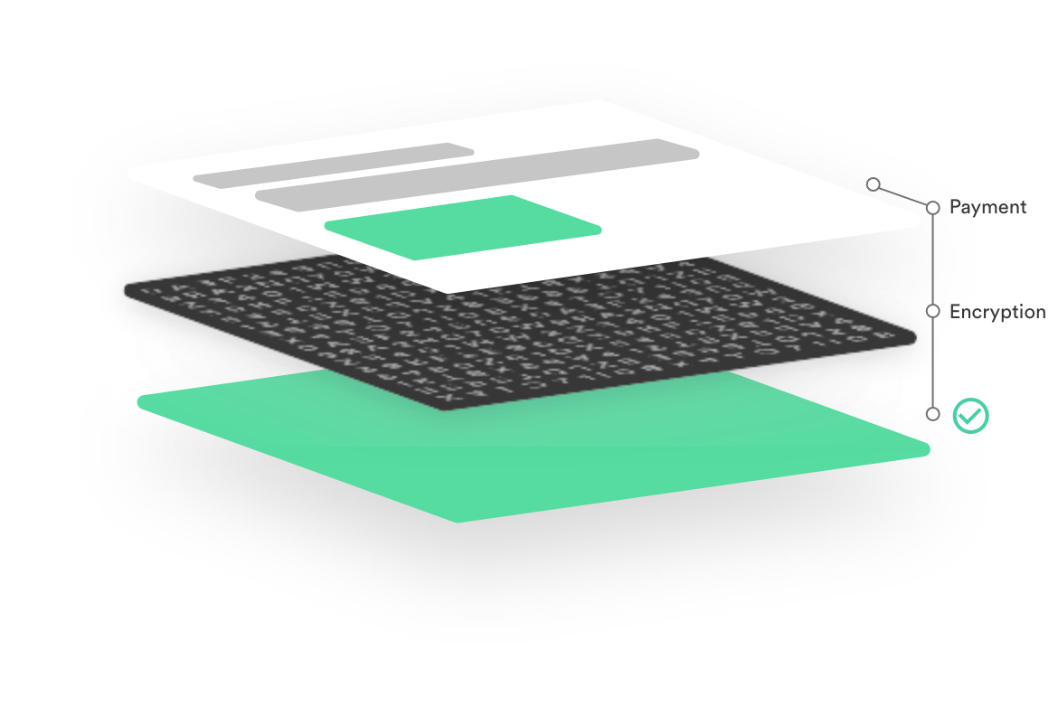 Payment type storage security illustration