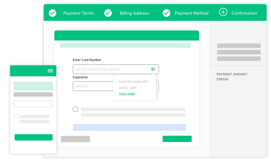 Payment portal illustration